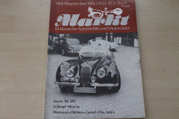 Deckblatt Oldtimer Markt (09/1982)